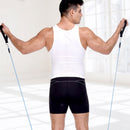 11x/Set TPE Pull Rope Fitness Exercises Resistance Bands Crossfit Latex TCR