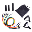 11x/Set TPE Pull Rope Fitness Exercises Resistance Bands Crossfit Latex TCR