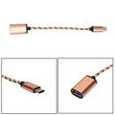 USB 3.1 Type C to USB 3.0 Type A Male to Female OTG Data Connector Cable Adapter