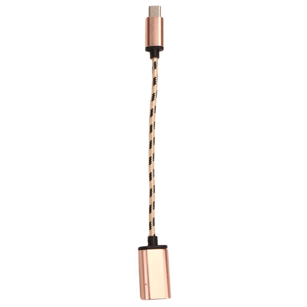 USB 3.1 Type C to USB 3.0 Type A Male to Female OTG Data Connector Cable Adapter