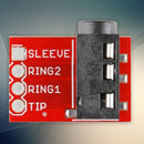 5pcs-3.5mm audio stand MP3 stereo microphone interface module  high quality New