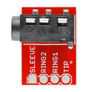 5pcs-3.5mm audio stand MP3 stereo microphone interface module  high quality New