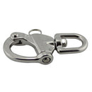 87mm Stainless Steel 316-Ring Rotary Spring Shackle Quick Release Buck LGQ