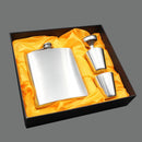 4*Stainless Steel 7 oz Hip Liquor Whiskey Alcohol Flask + Funnel + Wine Glass nb