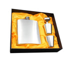 4*Stainless Steel 7 oz Hip Liquor Whiskey Alcohol Flask + Funnel + Wine Glass nb