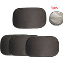 Car Visor Block UV Rays Blocking 4 Pack Auto Baby Sun Shade Side Window HKY CLR