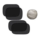 4 Pack Auto Baby Sun Shade Side Window Sunshade Car Visor Block UV Rays Bl IUC