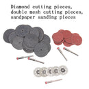 60pc Diamond Cutting Discs Sanding Grinding Wheel Circular Saw Blade Woodw XFW