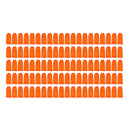 100PCS Prevent Slip Rubber Finger Cots Protector Fingertip Gloves Anti S ZBW