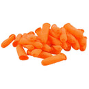 100PCS Prevent Slip Rubber Finger Cots Protector Fingertip Gloves Anti S ZBW