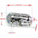 Boat Barrel Slide Bolt Door Latch  Heavy Duty Marine 316 Stainless steel  Nd