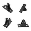 Black Kayak Inclined Deck Hinge Mounted Nylon Accessories Hardware Brand New