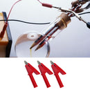 Compatible with 4mm banana plug Small Safety Jacket Alligator LCR Test QDU