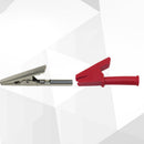Compatible with 4mm banana plug Small Safety Jacket Alligator LCR Test QDU