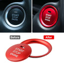 Start Stop Engine Button Switch Cover For Mazda CX5 CX3 CX4 1pc Red