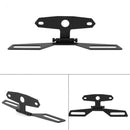 Universal Motorcycle License Plate Bracket Tail Brake Bracket Installation Lamp