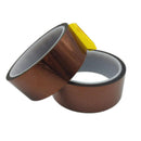 2pcs 0.06mm * 25mm * 33m Tape High Temperature Heat Resistant Polyimide tyu ETK
