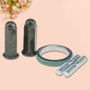 1 Set Exhaust Studs Nuts Gasket Kit for GY6 50cc 125cc 150cc QMB High Q HMX