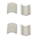 7/8" Handlebars to 1" Bar Mounts Risers Clamps Conversion Shims Spacers New hot