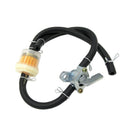 Motorcycle Scooter Fuel Gas Filter Petrol Pipe Hose Line On Off Valve Swit PZT