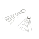 Car Carburetor Carbon Dirt Jet Remove Kit 10 Cleaning Needles 5 Brush TQT