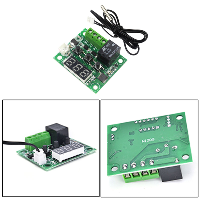 DC 12V Digital LED Thermostat Temperature Control Switch Module XH-W12 YMR OAX