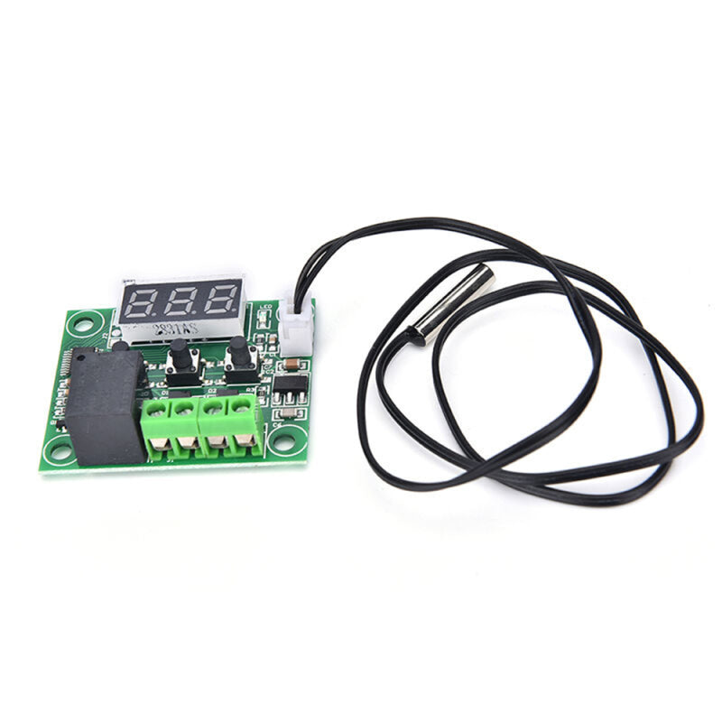 DC 12V Digital LED Thermostat Temperature Control Switch Module XH-W12 YMR OAX
