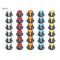 30PCS 6mm WH148 Potentiometer Shaft Control Rotary Knob Cap 15mmx17mm 5  RWD