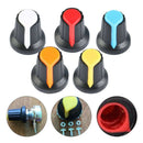 30PCS 6mm WH148 Potentiometer Shaft Control Rotary Knob Cap 15mmx17mm 5  RWD