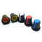 30PCS 6mm WH148 Potentiometer Shaft Control Rotary Knob Cap 15mmx17mm 5  RWD
