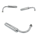 Exhaust Pipe Muffler 48cc 66cc 70cc 80cc Motorised Motorized Bicycle PQP