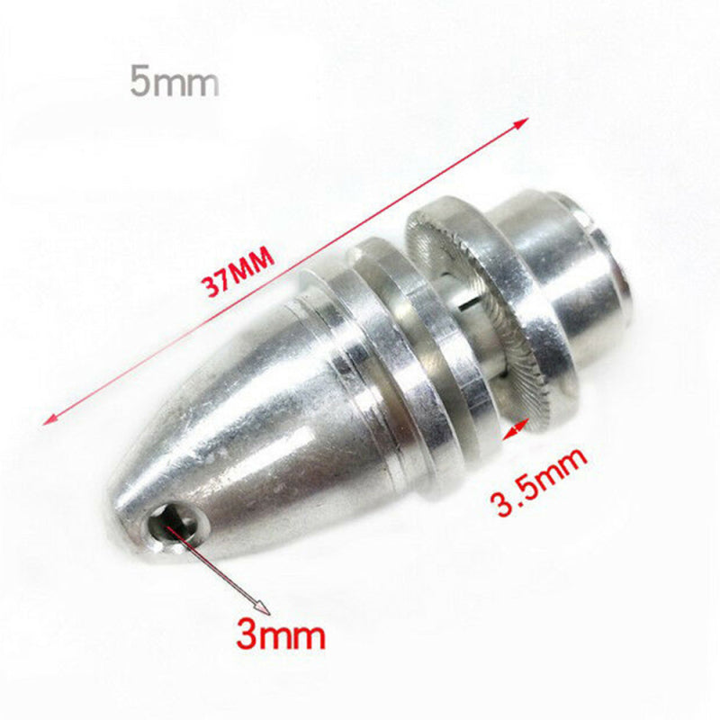 5pcs 5mm RC Aluminum Bullet Prop Propeller Adapter Holder for Brushless VXL