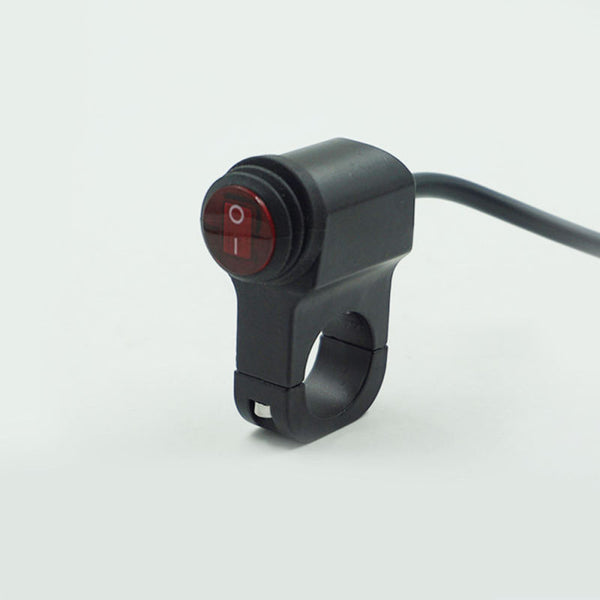 Motorcycle Waterproof LED Handlebar Headlight Fog light On Off Switch Grip New