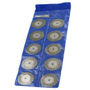 10X 35mm Mini Diamond Cutting Disc Saw Blade for Glass Rotary Tool 3mm Shank