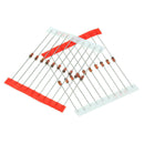 140PCS 1/2W 0.5W Zener Diode 3.3-30V 14 Values Set Kit Diode Inline Regul YCZ