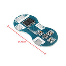 2S 7.4V 4A 18650 Lithium Battery Protection Board Double String Protection qwe