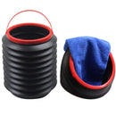 Travel Storage Bucket Car Telescopic Barrels Car Trash Can High Quality 4L