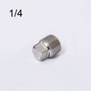4x 1/4 in Pipe Boat Marine Stainless Replacement Transom Garboard Drain Plug jFS