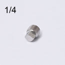 4x 1/4 in Pipe Boat Marine Stainless Replacement Transom Garboard Drain Plug jFS
