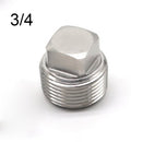 3/4 in Pipe Boat Marine Stainless Replacement Transom Garboard Drain Plug FG