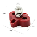 48V Bus Car Boat RV Single Heavy-Duty Terminal Studs M8 (5/16 XUN