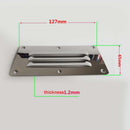 127mm Louvre Air Vent | Stainless Steel Air Vent | Boat, Caravan, House  MFF