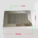 227 mm Louvre Air Vent | Stainless Steel Air Vent | Boat, Caravan, House av