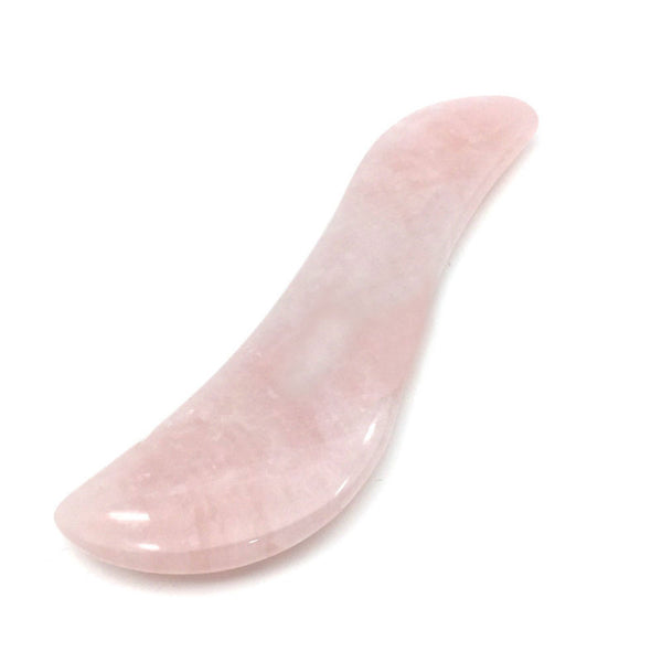 Natural Popular Facial Body Gua Sha Massager Rose Quartz Beauty Tool rdf