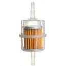 2pcs Universal Inline Gas Petrol Fuel Filter 6/8mm Pipe For Car Motorcyc MWB