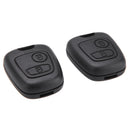 8pcs Shell Cover Key 2 Buttons for Remote Control Citroen C1 C2 C3 C4 XSARA Pica