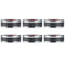 6PCS Car Styling Door Sill Protector Carbon Fiber Moulding Strip Trim Front cvb