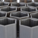 40PCS Wheel Lug Nut Center Cover Grey 21mm Bolt Cap Dust Cover & Removal Tool