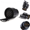 7 Pin To 13 Pin Mini Car Truck Trailer Connector Electric Adapter Plug Tow JDS