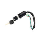 4 Sets 4 Wire Ignition Key Barrel Switch 50cc 110cc 125cc 150cc PIT Quad D CQM